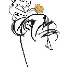 Схема вышивки «Пара»