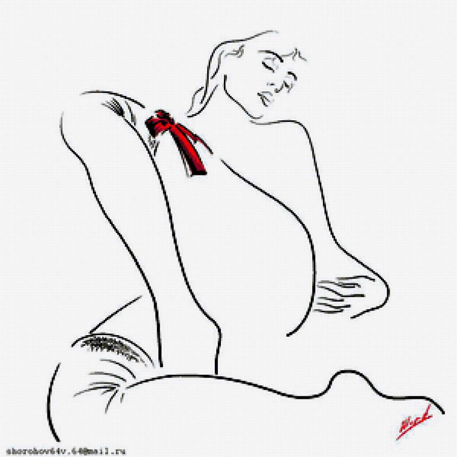 Красный - люди, девушки - предпросмотр