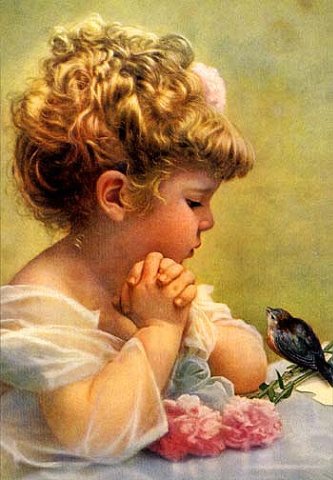 №182220 - детя, птицы, ребенок - оригинал