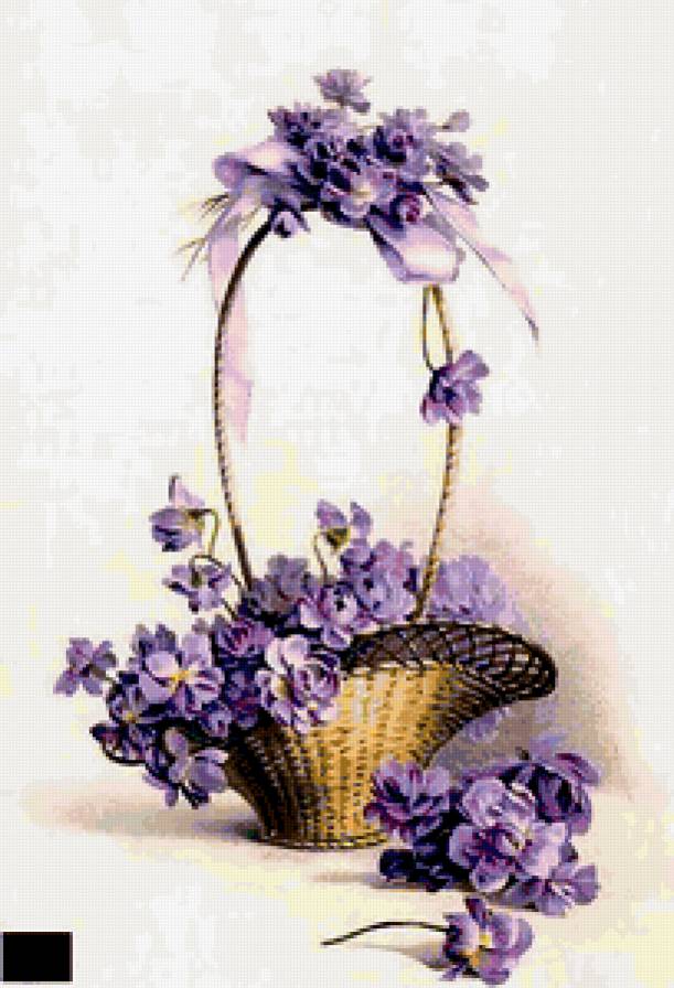 №182285 - букет, ваза, корзина, цветы - предпросмотр