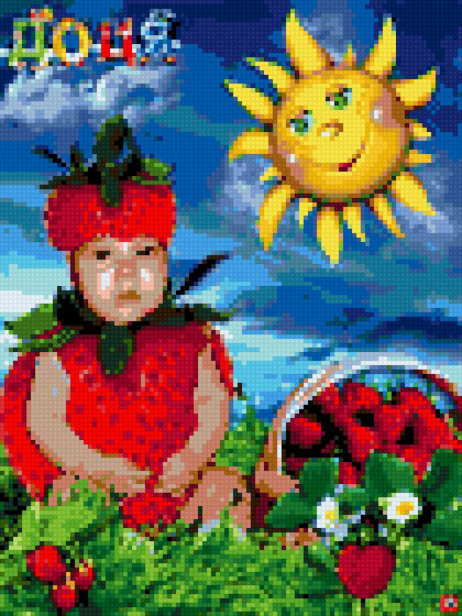 моя доця - вышивка - предпросмотр