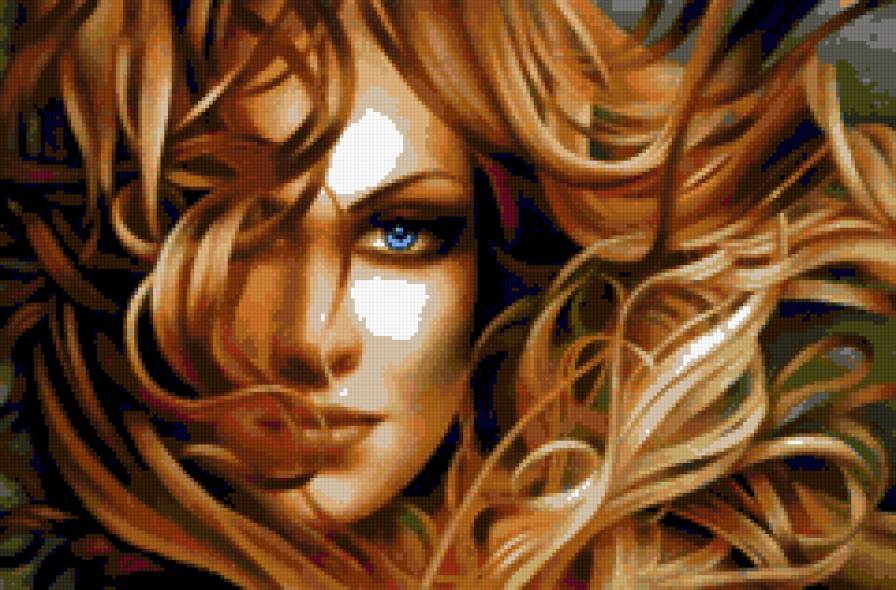 №183068 - портрет, женщина, картина - предпросмотр