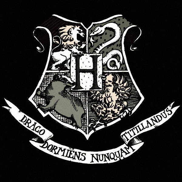 герб Хогвартса - гарри поттер, хогвартс - оригинал