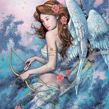 Схема вышивки «Ангел»