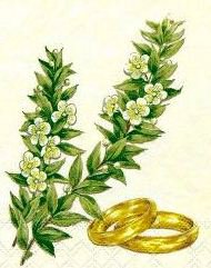 Свадебная вышивка - любовь, свадебная вышивка, кольца, цветы, свадьба - оригинал