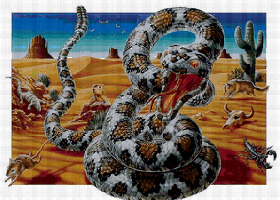 Змеюка - змея - предпросмотр