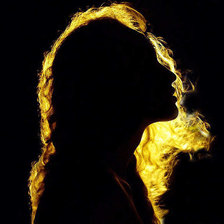 Схема вышивки «девушка»