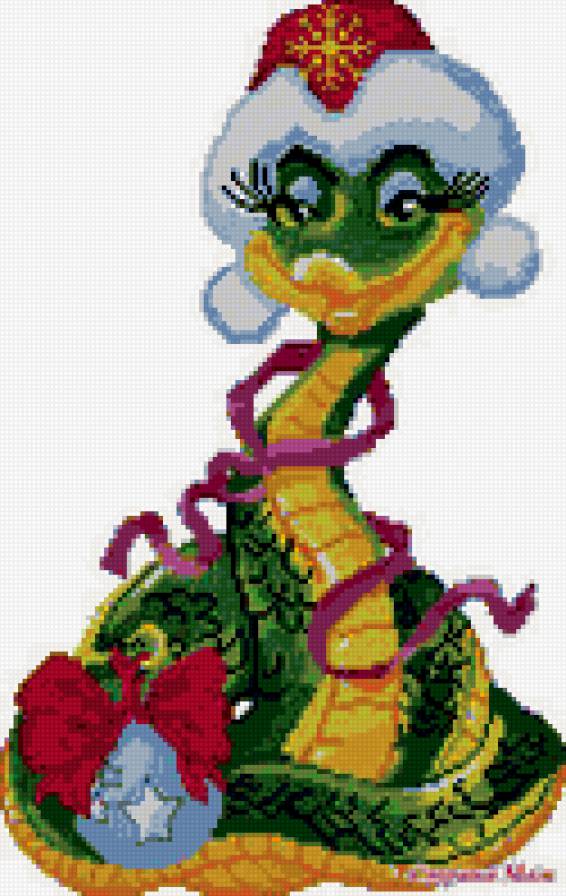 змея - новый год, змея - предпросмотр