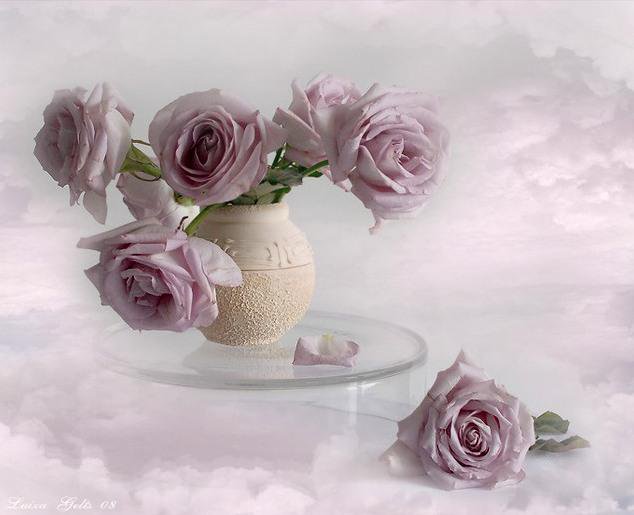 розы - природа, романтика, букет, цветы - оригинал