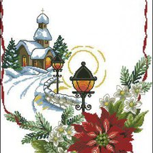 Схема вышивки «рождество»