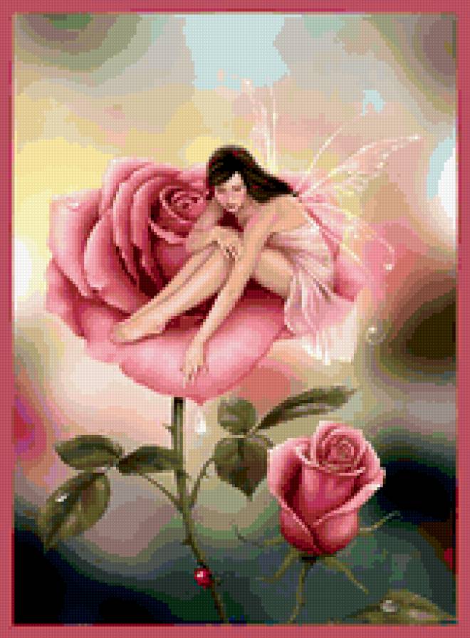 девушка - девушка, феи, любовь, фентези, эльфы - предпросмотр