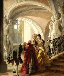 общество - люди, дамы, классика - оригинал