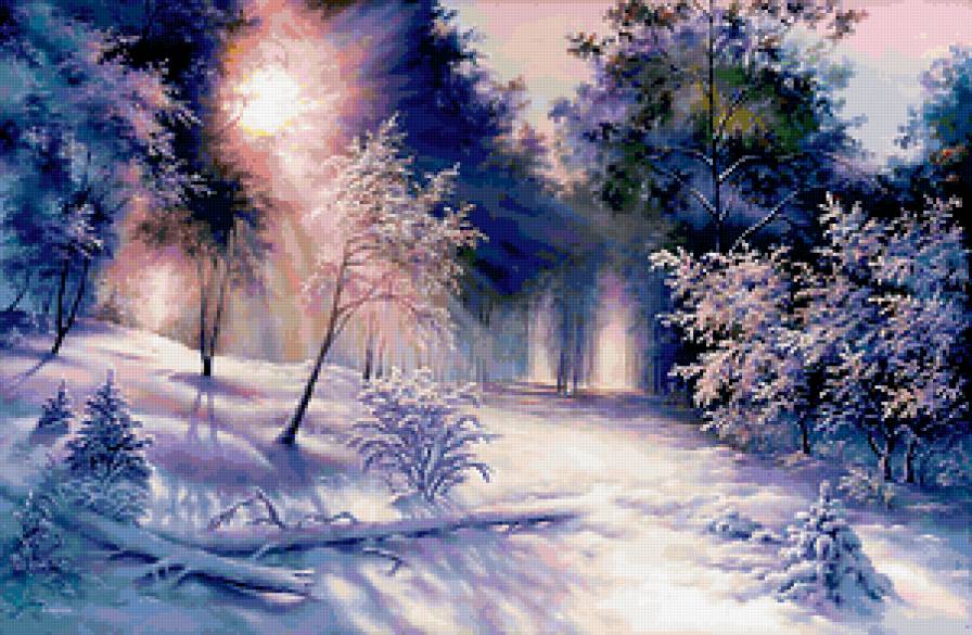 природа зимой - природа - предпросмотр