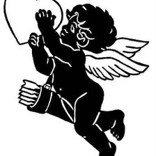 Схема вышивки «Силует2»