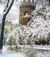 Схема вышивки «замок»