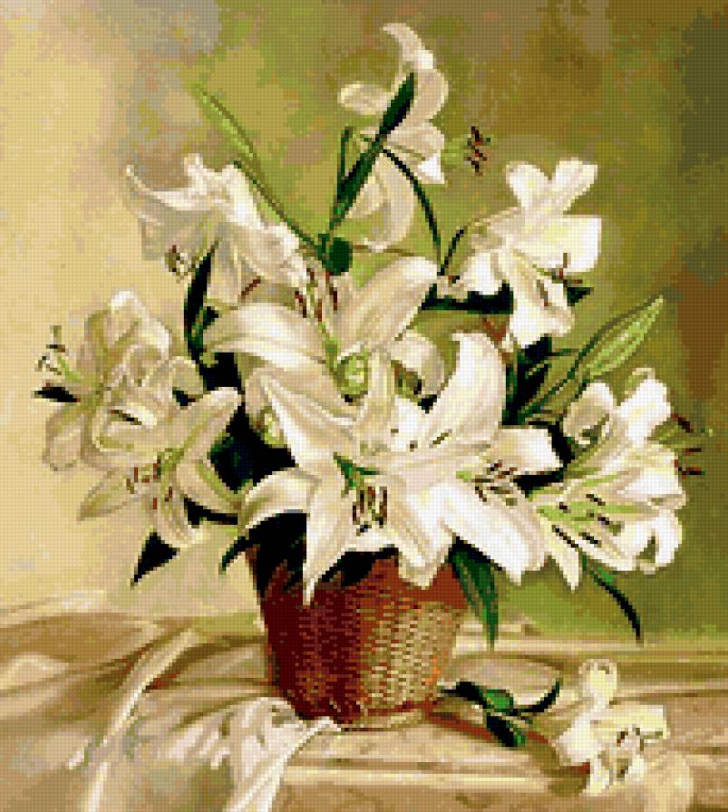 Лилии - цветы - предпросмотр