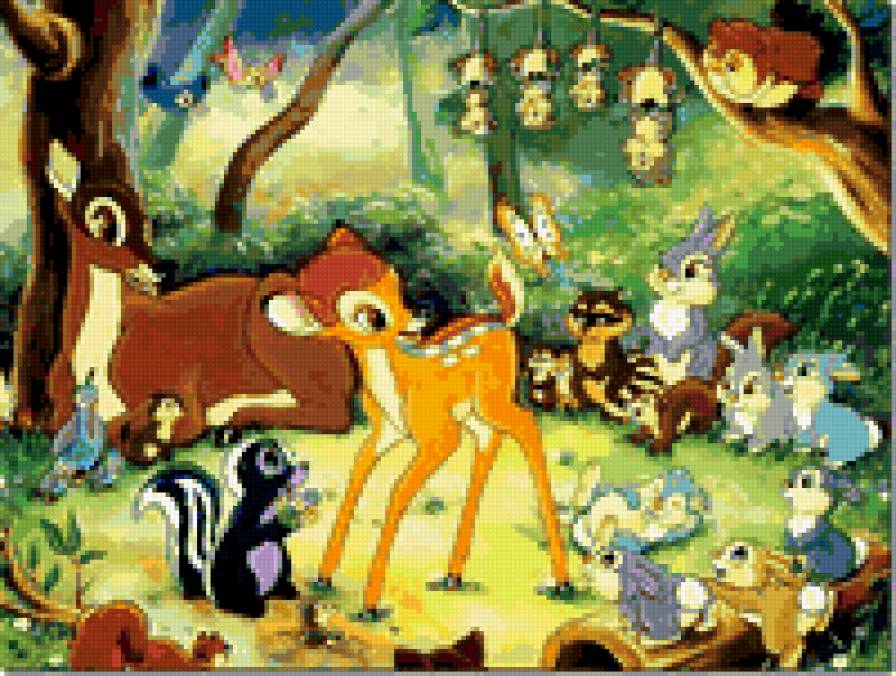 Бэмби - мультфильм - предпросмотр