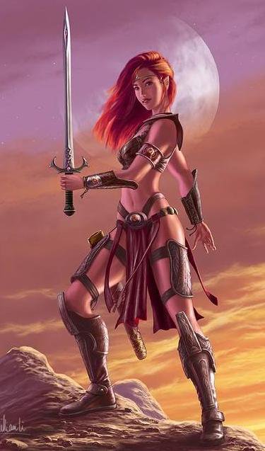 девушка-воин - одиночество, любовь, девушка - оригинал