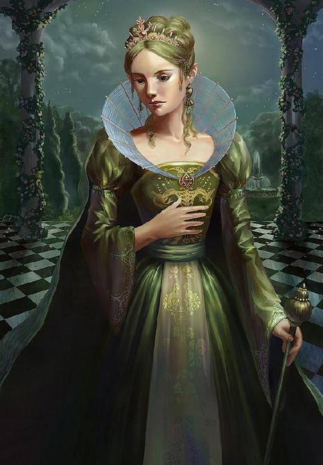 царица - любовь, девушка, история, классика - оригинал