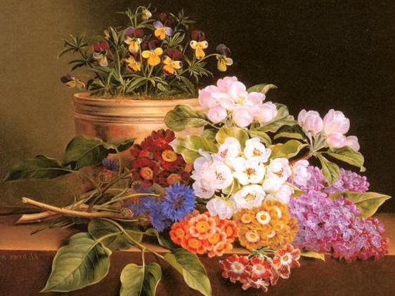 натюрморт - букет, натюрморт, , цветы, природа, романтика - оригинал