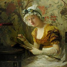 Схема вышивки «рукодельница»