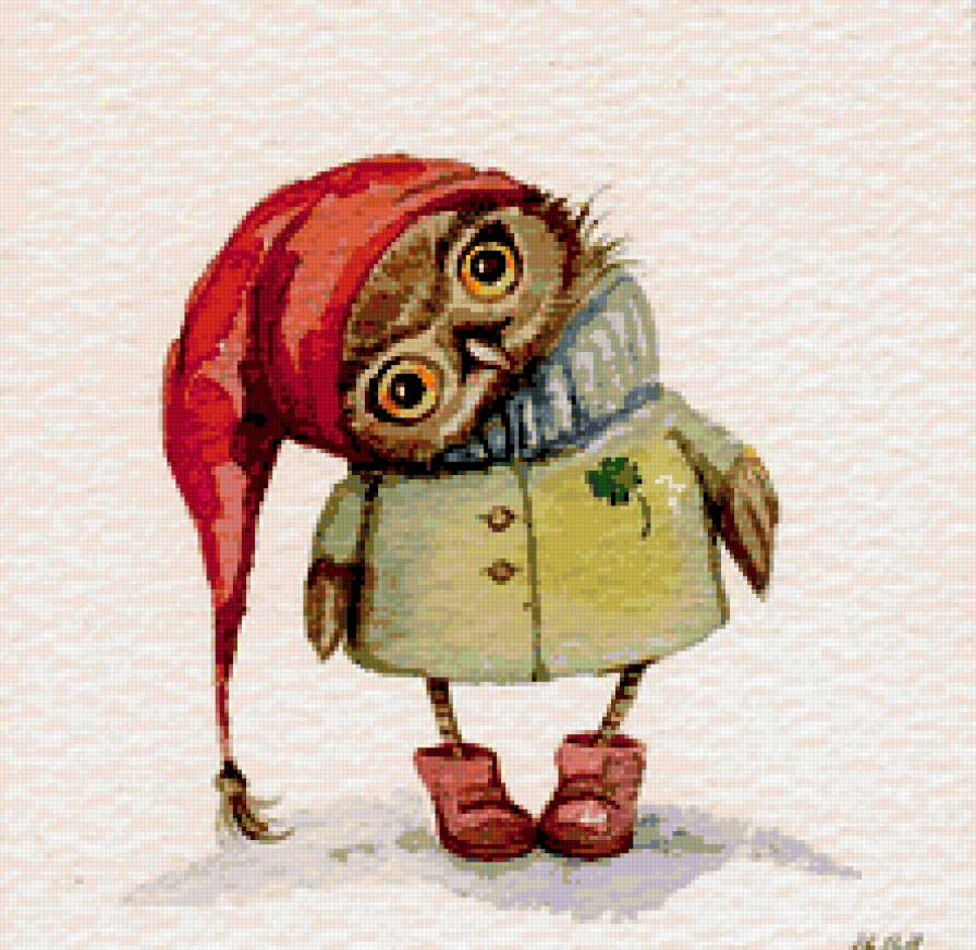 совенок - сова.. - предпросмотр