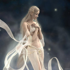 Схема вышивки «девушка»