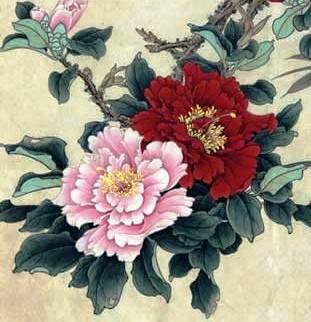 желтые пионы - оригинал