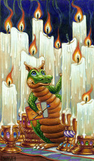 №186294 - дакончи, свечи, драко - оригинал