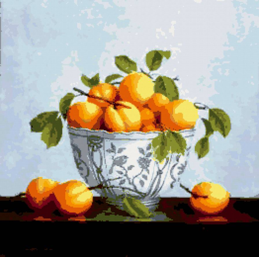 персики - персики, посуда, для кухни - предпросмотр