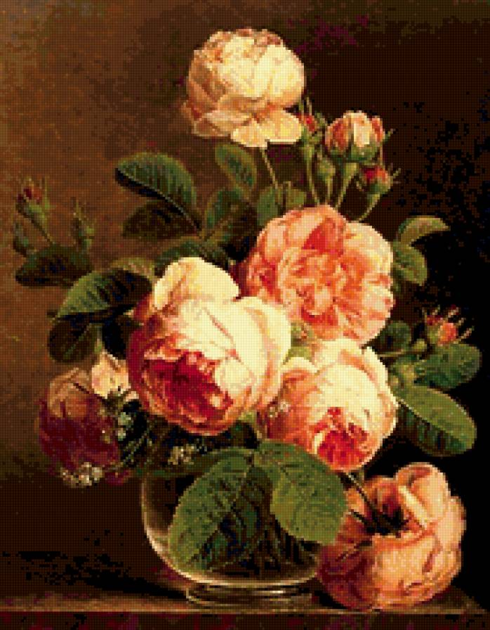 цветы - букет, цветы, натюрморт, романтика, природа,  - предпросмотр