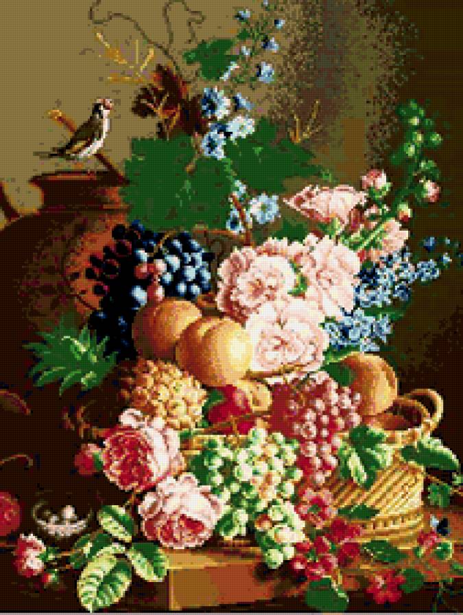 натюрморт - цветы, , романтика, природа, натюрморт, букет - предпросмотр