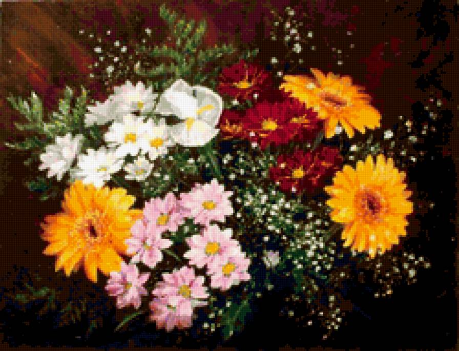 букет - цветы, , натюрморт, романтика, букет, природа - предпросмотр