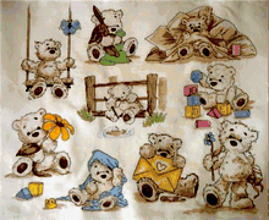 Мишки - мишки, детское - предпросмотр