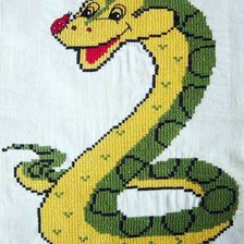 Схема вышивки «Змейка»