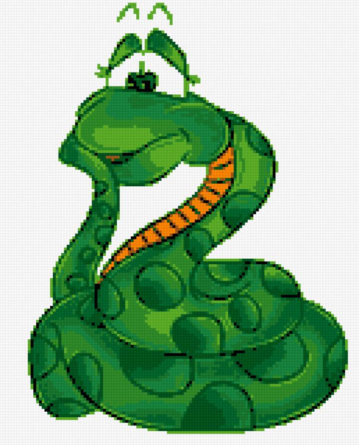 Змейка - новый год 2013 - предпросмотр