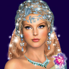 Схема вышивки «девушка»