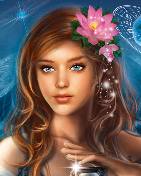 девушка - одиночество, красота, картина, любовь, девушка - оригинал