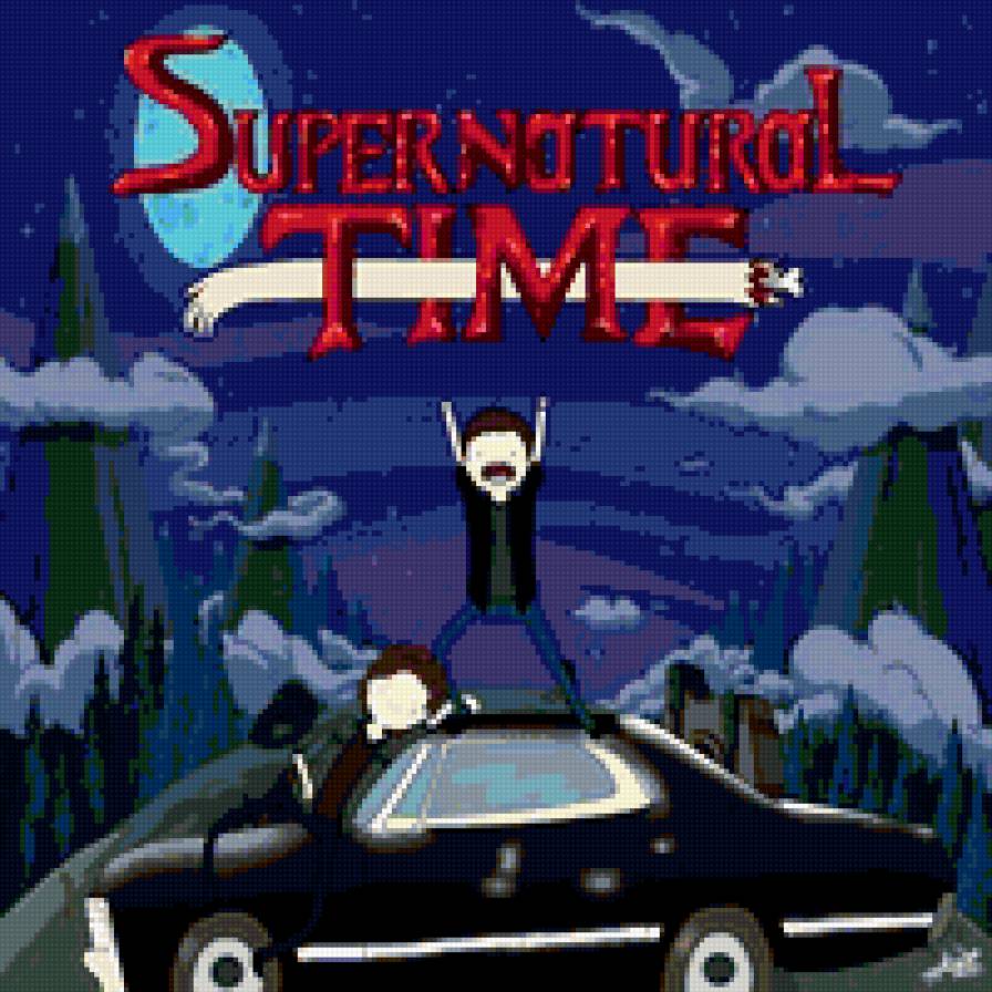 Supernatural Time - дин винчестер, supernatural, сверхъестественное, сэм винчестер - предпросмотр