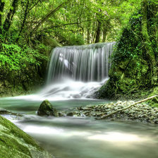 Схема вышивки «водопад»