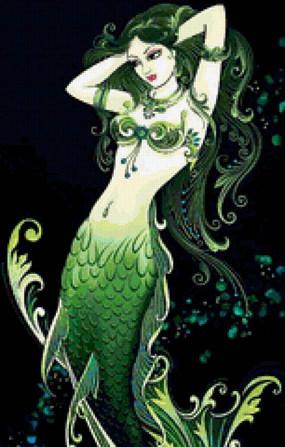 Русалка - русалка - предпросмотр