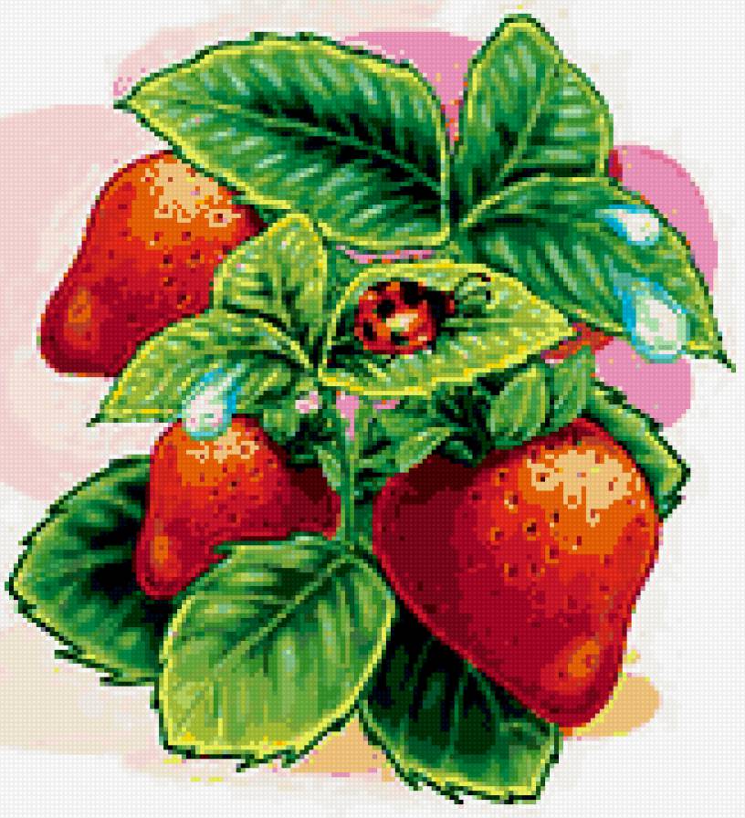 Клубника - ягоды, клубника - предпросмотр