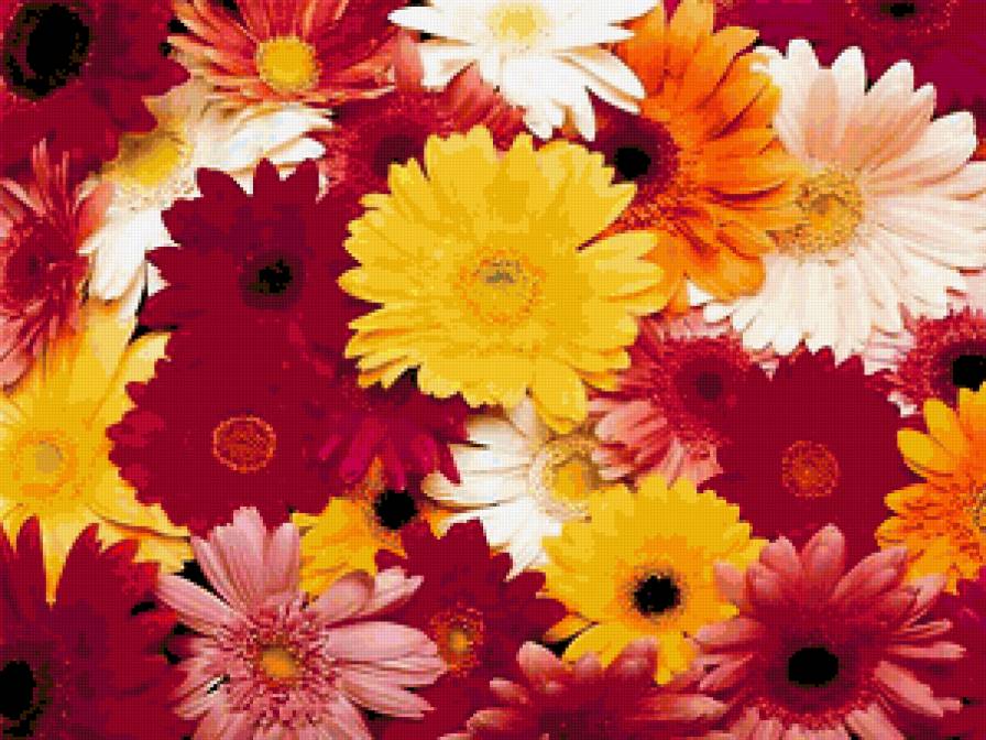 Подушка - цветочное - предпросмотр