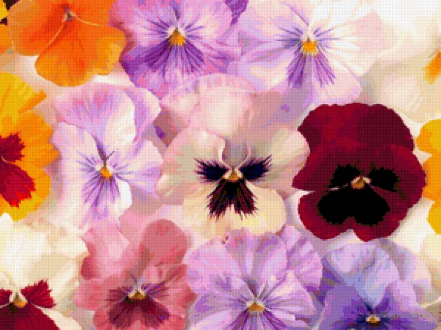 Подушка - цветочное - предпросмотр