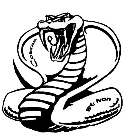 кобра - кобра, монохром, змея - оригинал