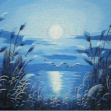 Схема вышивки «восход»