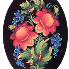 Оригинал схемы вышивки «Цветы» (№188289)