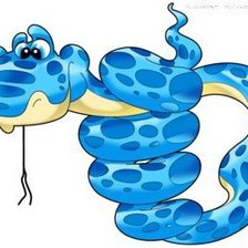 Схема вышивки «змейка»