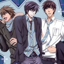 Схема вышивки «Такано, Тори и Юкина»