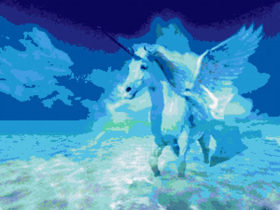 Единорог - единорог, фентази - предпросмотр